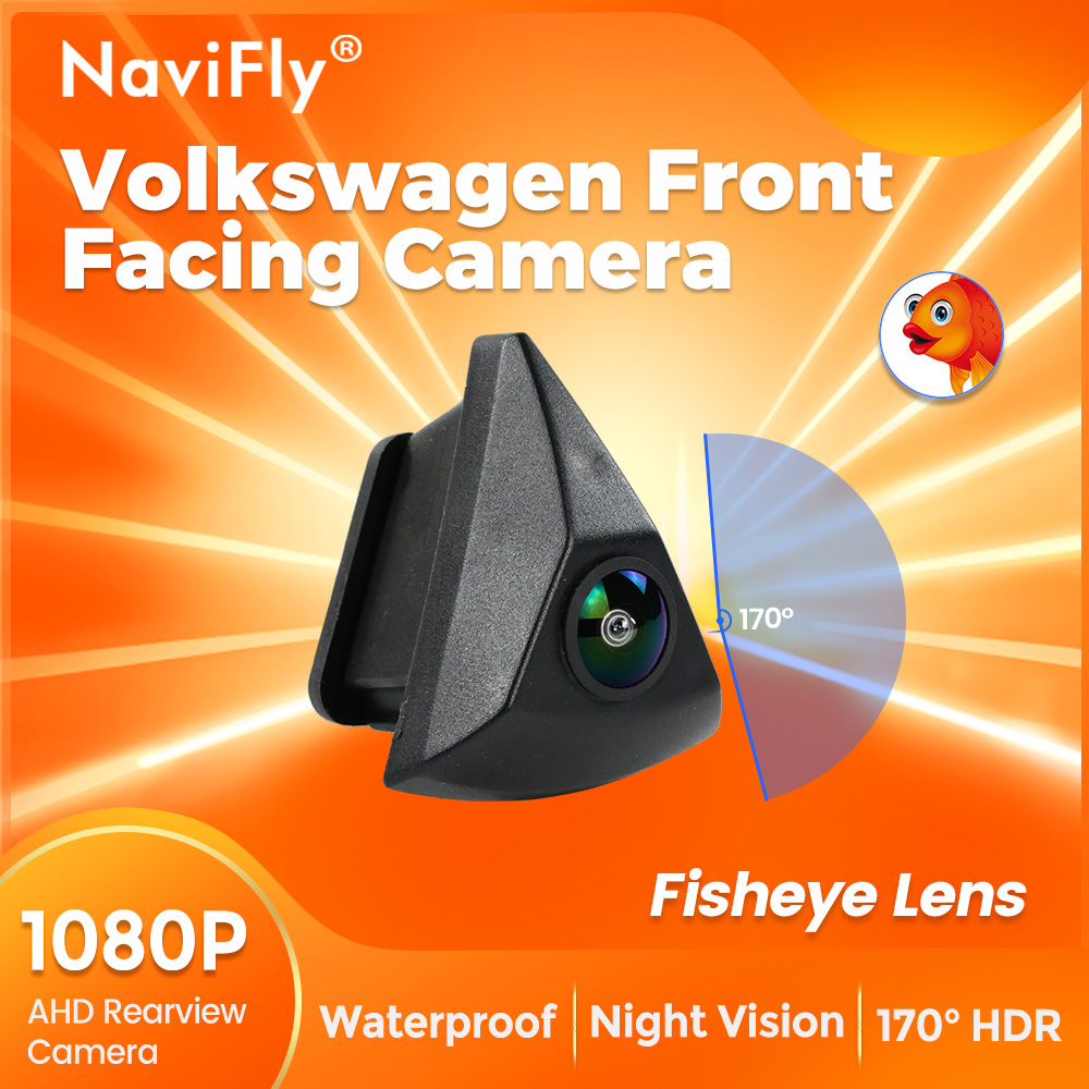 Golf Equipment Used - VW สัญลักษณ์กล้องด้านหน้า 1080P กล้องด้านหน้าสําหรับ VW Golf