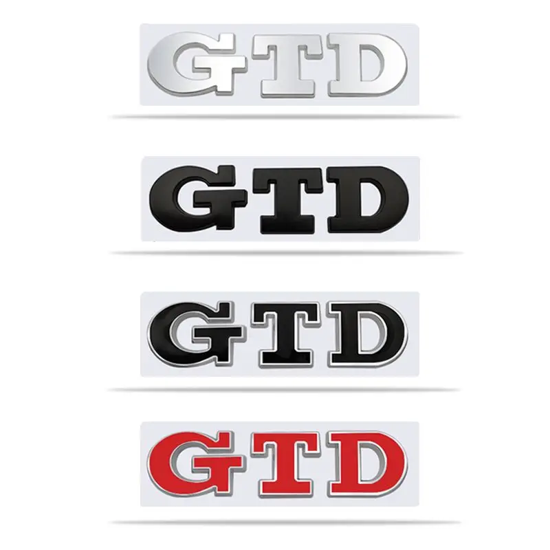 3D โลหะ GTD โลโก้ด้านหลังรถป้า - Golf Equipment Used บทวิจารณ์และราคา